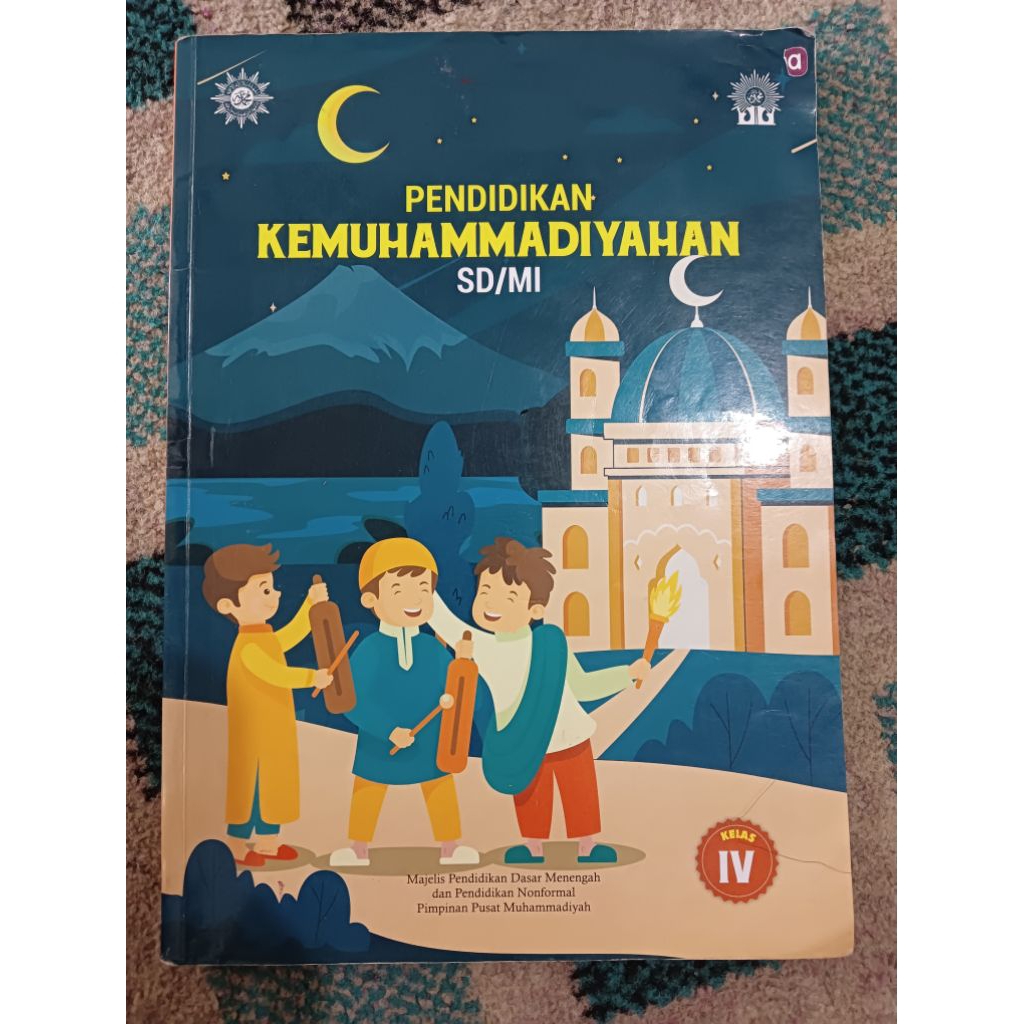 BUKU PENDIDIKAN KEMUHAMMADIYAHAN SD/MI KELAS 4 (BEKAS/PRELOVED)