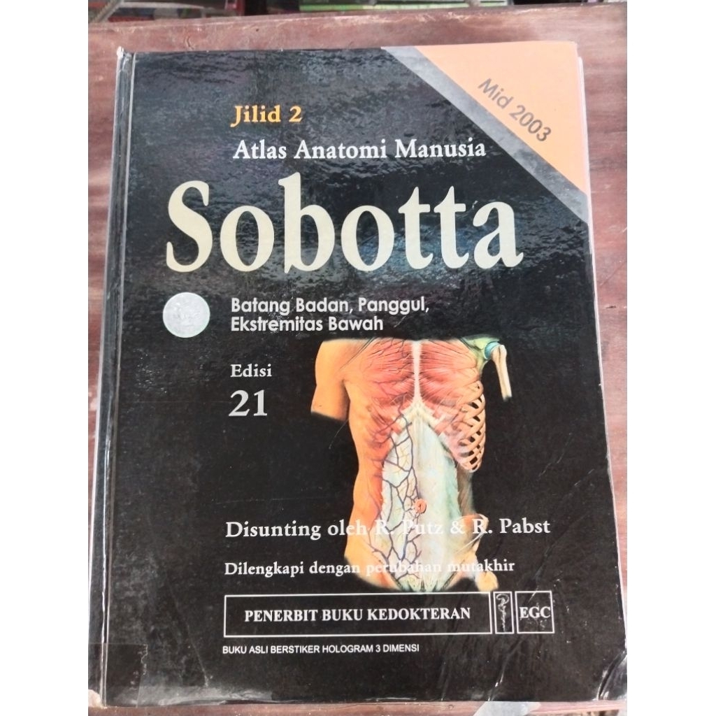 Atlas Anatomi Manusia Sobotta Jilid 2 Edisi 21