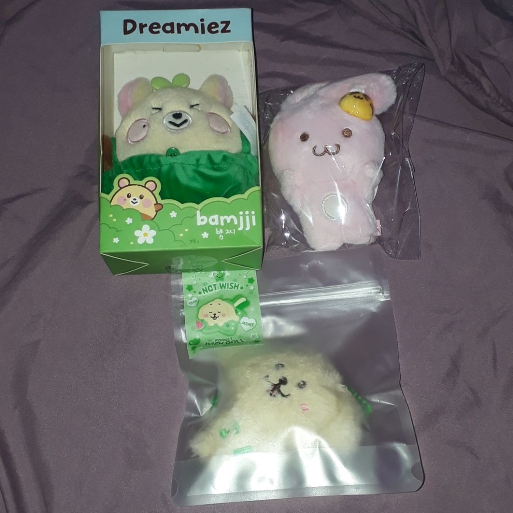 ready stock Magnet Doll Pinkki Jaemin Dreamiez Bamjji Jisung Jaehee Daengtriever Pocket Doll Wish Ba