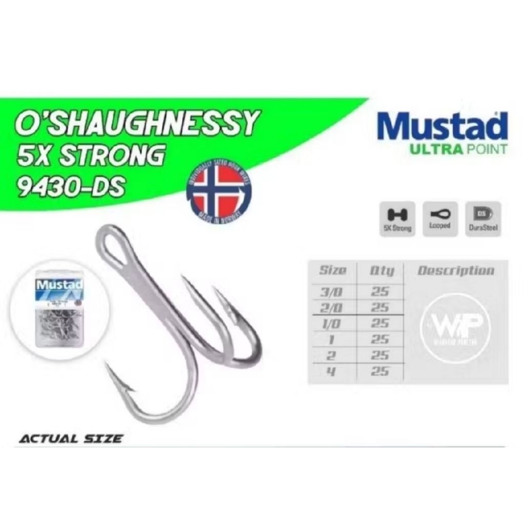 treble hook mustad no 6
