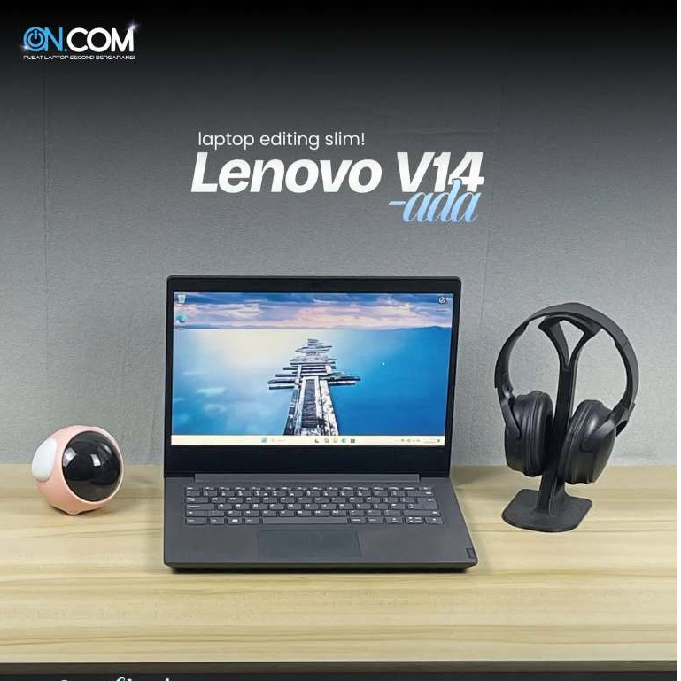 Lenovo V14-ADA/AMD Ryzen 3 3250U/RAM 4 GB/SSD 256 GB/Garansi Toko 1 Bulan