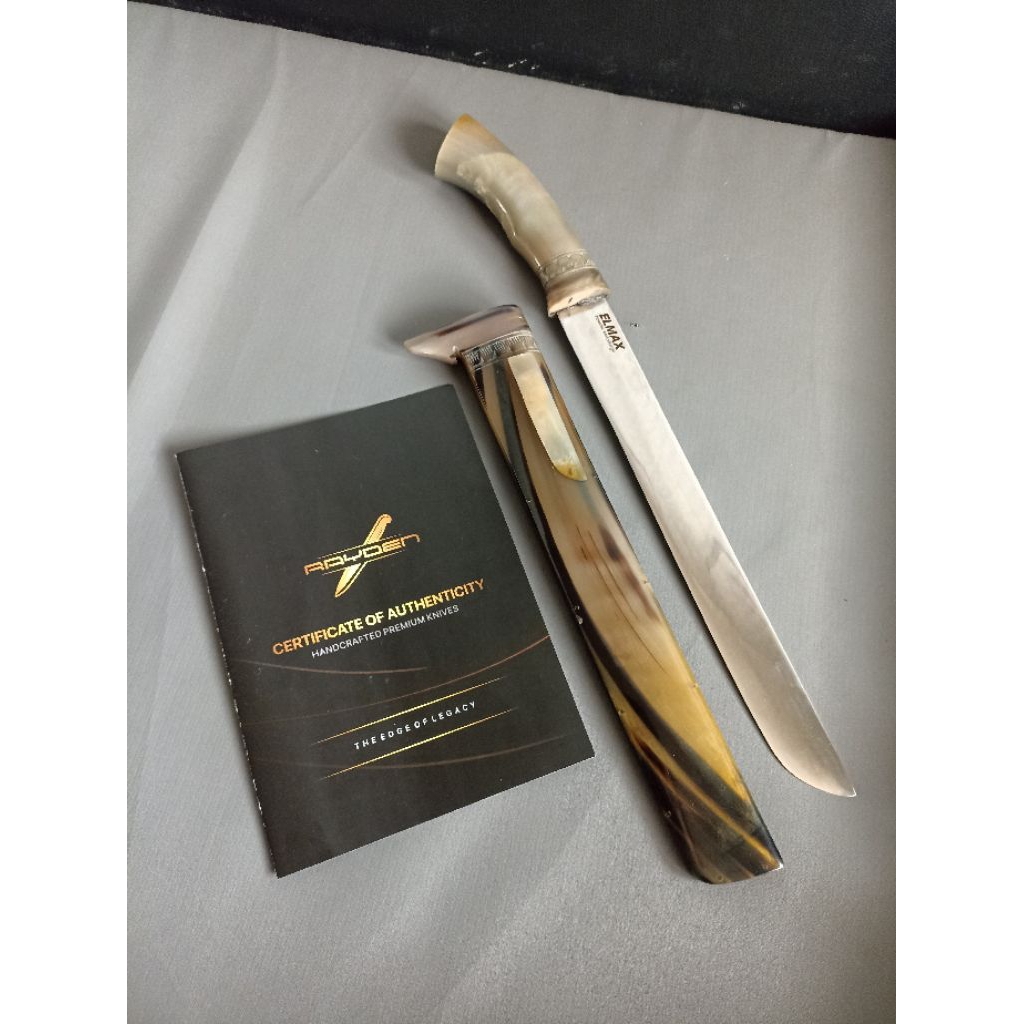 Pisau Baja Elmax 35 cm Full Bule Sultan Premium