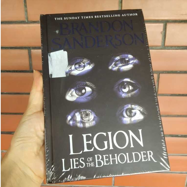Brandon Sanderson Legion: Lies of The Beholder Legion Trilogy Book 3 (HC) Buku Novel Fantasy Bahasa 