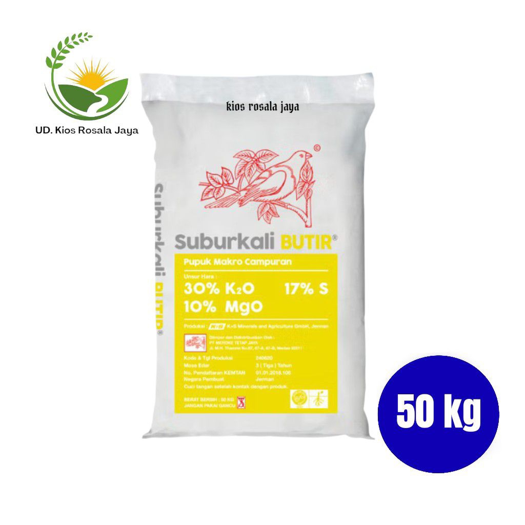 Pupuk Meroke Suburkali Butir kemasan 50 kg