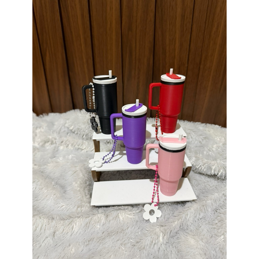 Lipbalm keychain Holder chapstick stanley keychain