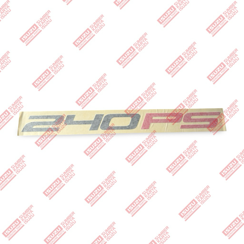 STICKER STIKER DECAL ISUZU GIGA 240PS 240 PS ORIGINAL
