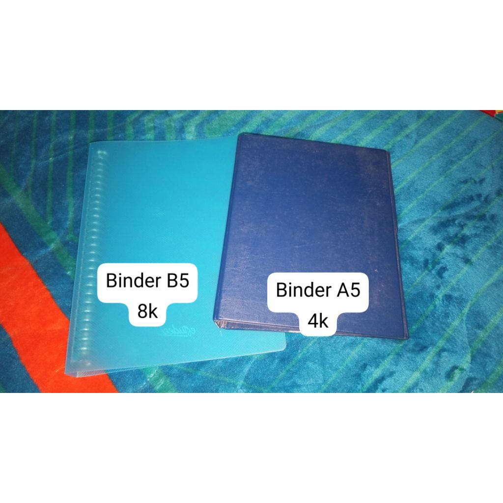 PRELOVED BINDER B5 A5