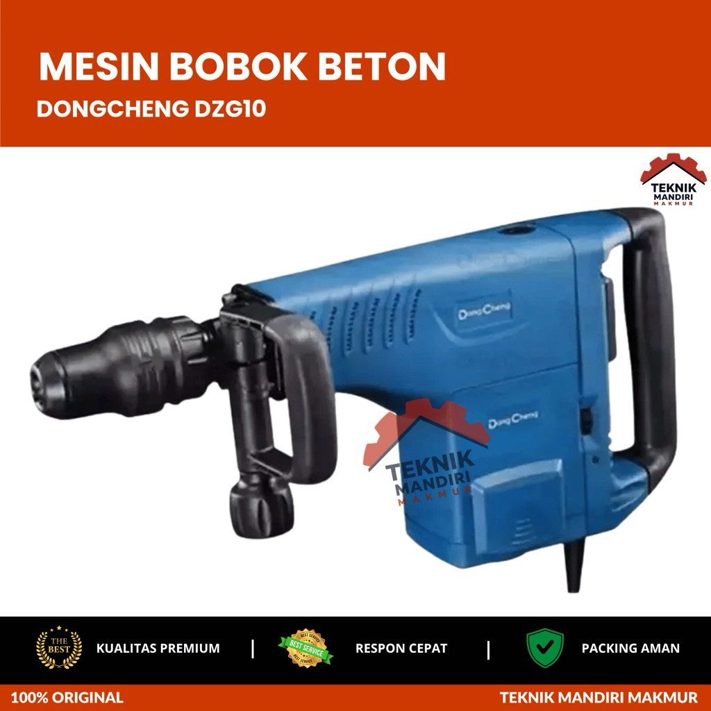 Mesin Bobok Beton Demolition Hammer Dongcheng DZG10 Jack Hammer Dongcheng DZG10