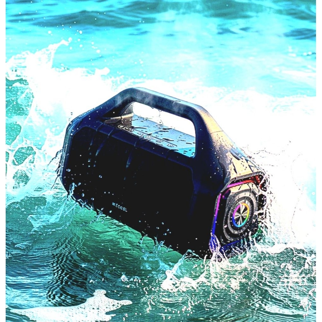 EGGEL ELITE XL 3 MAX, PORTABLE BLUETOOTH SPEAKER, WITH 3-WAY AUDIO SYSTEM