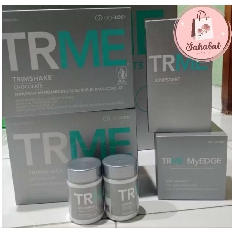 1 Bulan Trme Paket Hemat tanpa Lifepak suplemen kesehatan harian original - program diet Tws