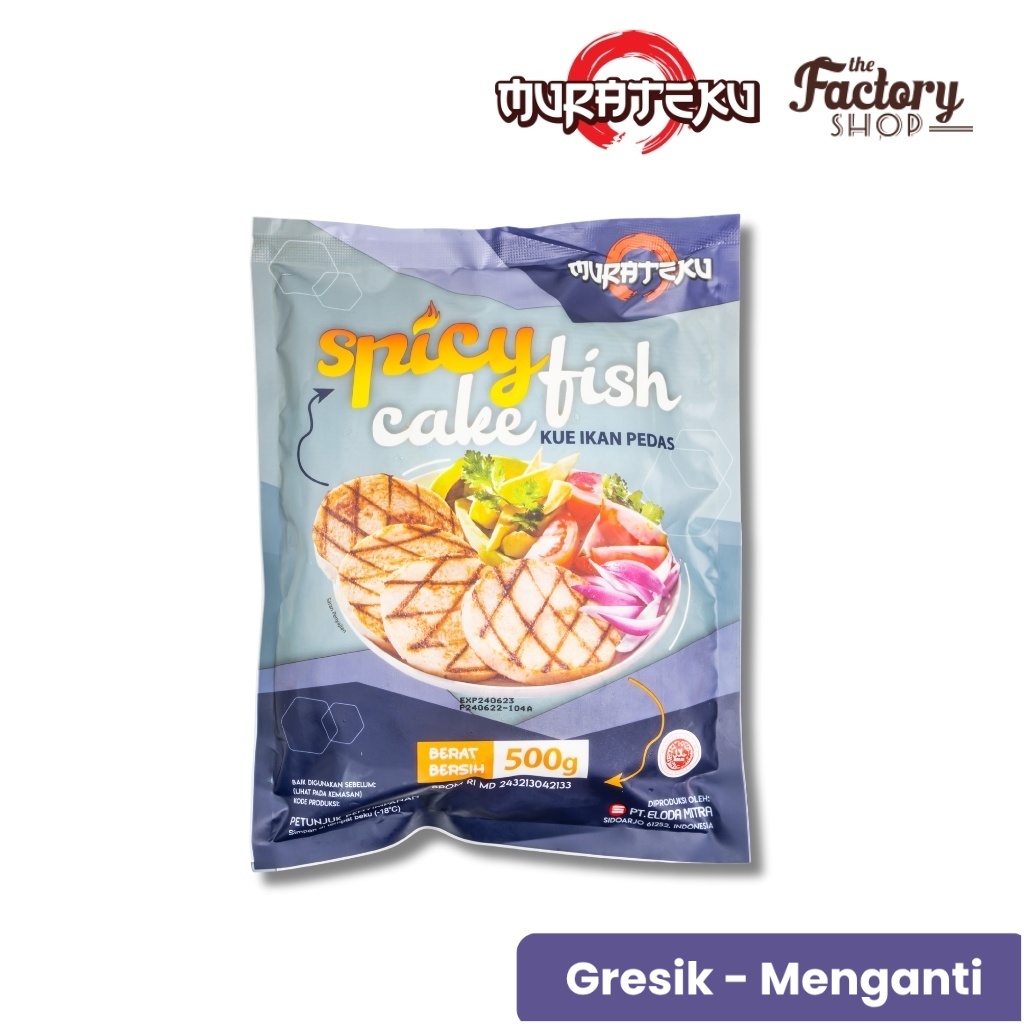 MURATEKU SPICY FISH CAKE 500 GR [MENGANTI]