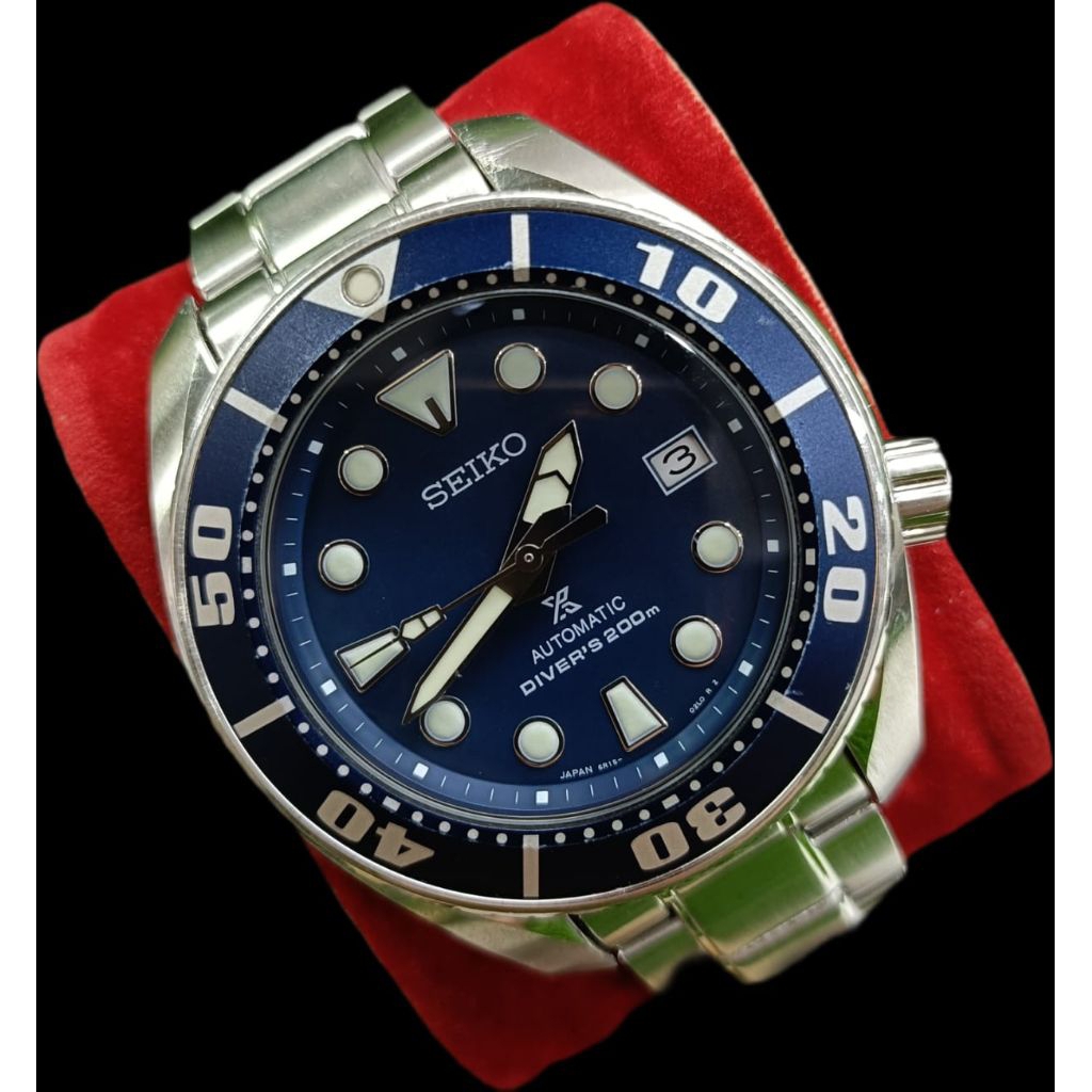 Seiko Prospex Sumo Blue Dial Original