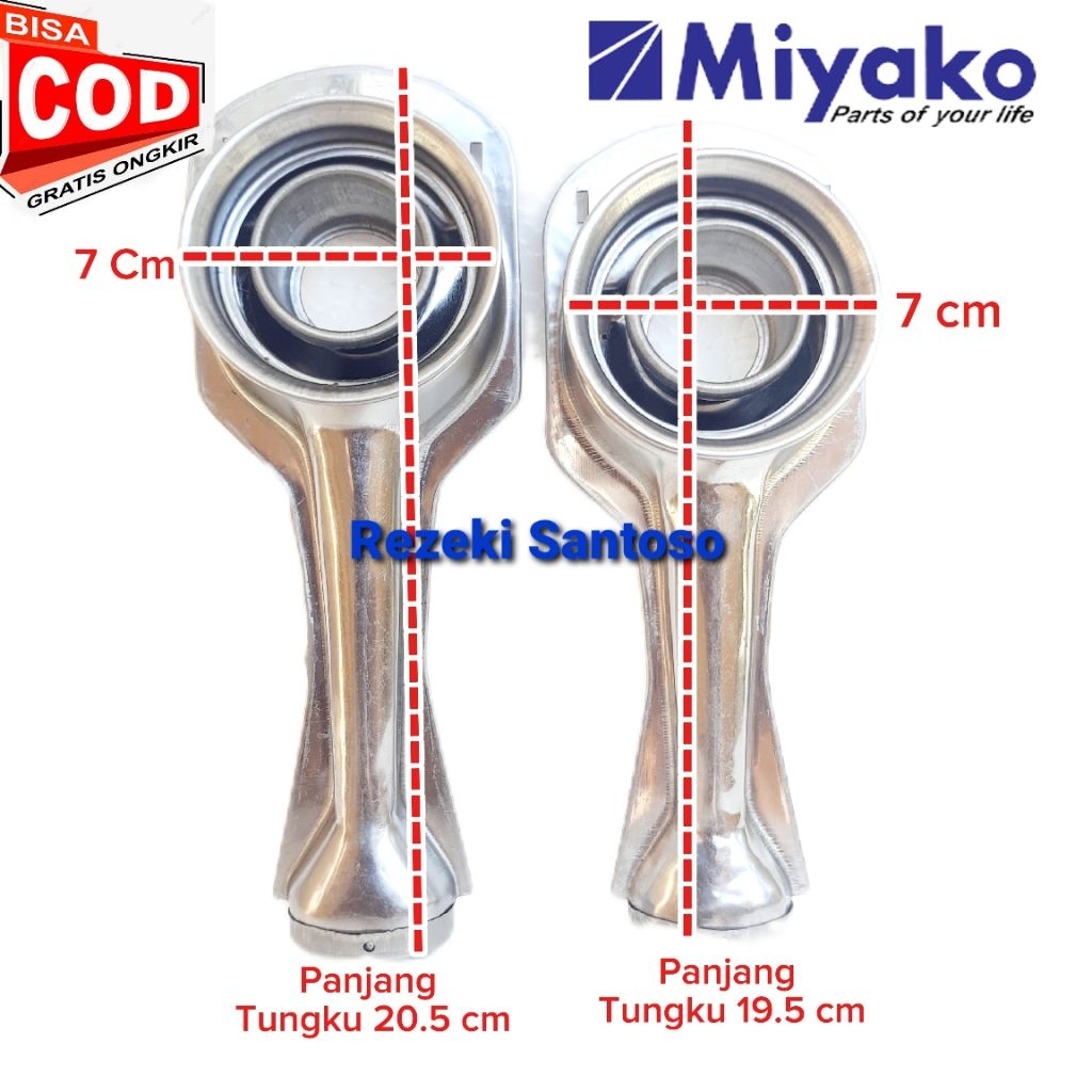 Tungku kompor miyako - Burner kompor gas Miyako - cerobong Kompor Gas Miyako