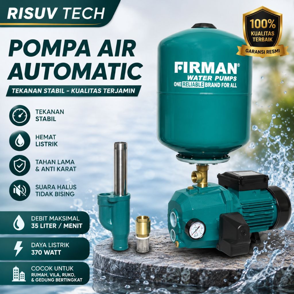 Pompa Jet Pump Firman FWP-255A