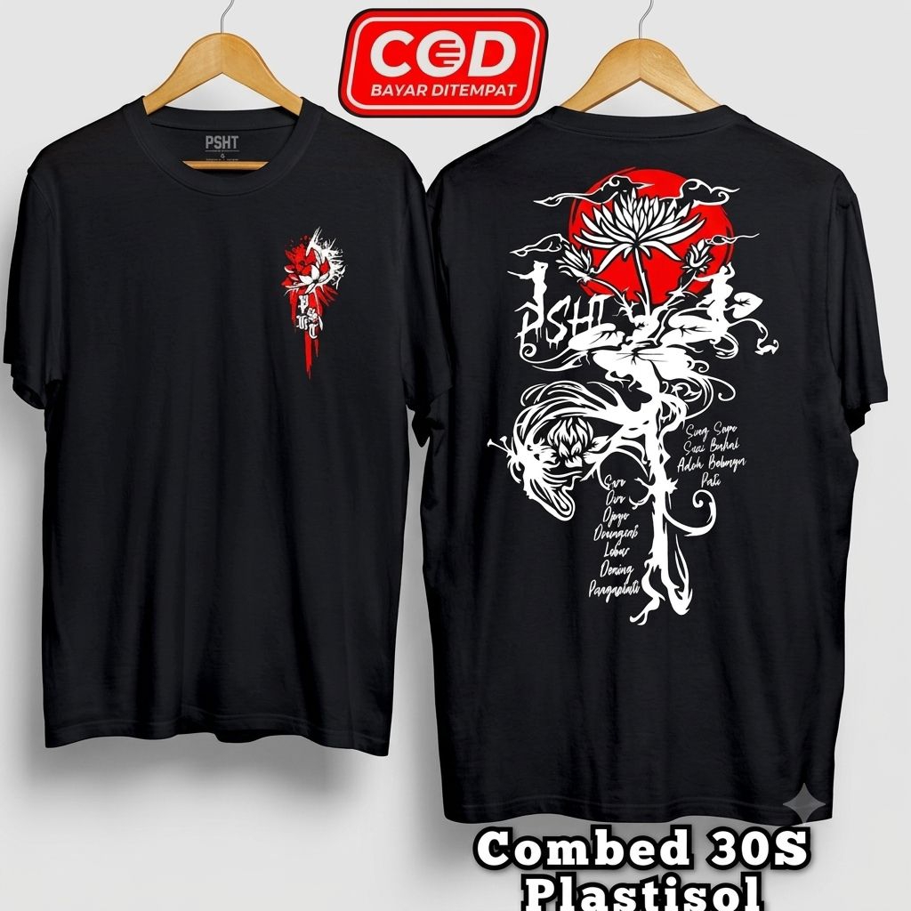 Kaos Distro PSHT Kaos SH Terate Kaos PSHT Nuansa Jepang Terbaru