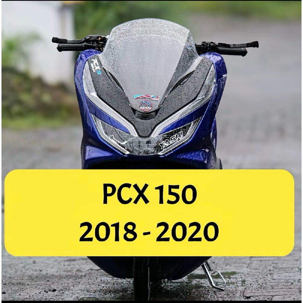VISOR PCX 150 LOKAL 2018-2020 Windshield untuk Motor PCX 150 Tahun 2018 hingga 2020