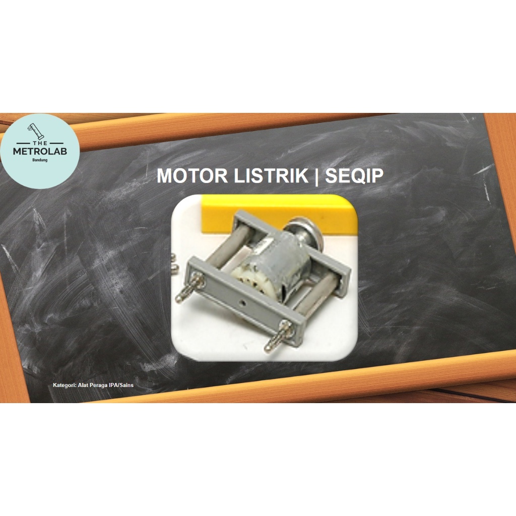 Motor Listrik | Generator Listrik DC | SEQIP | Ukuran 65 x 28 x 82 mm