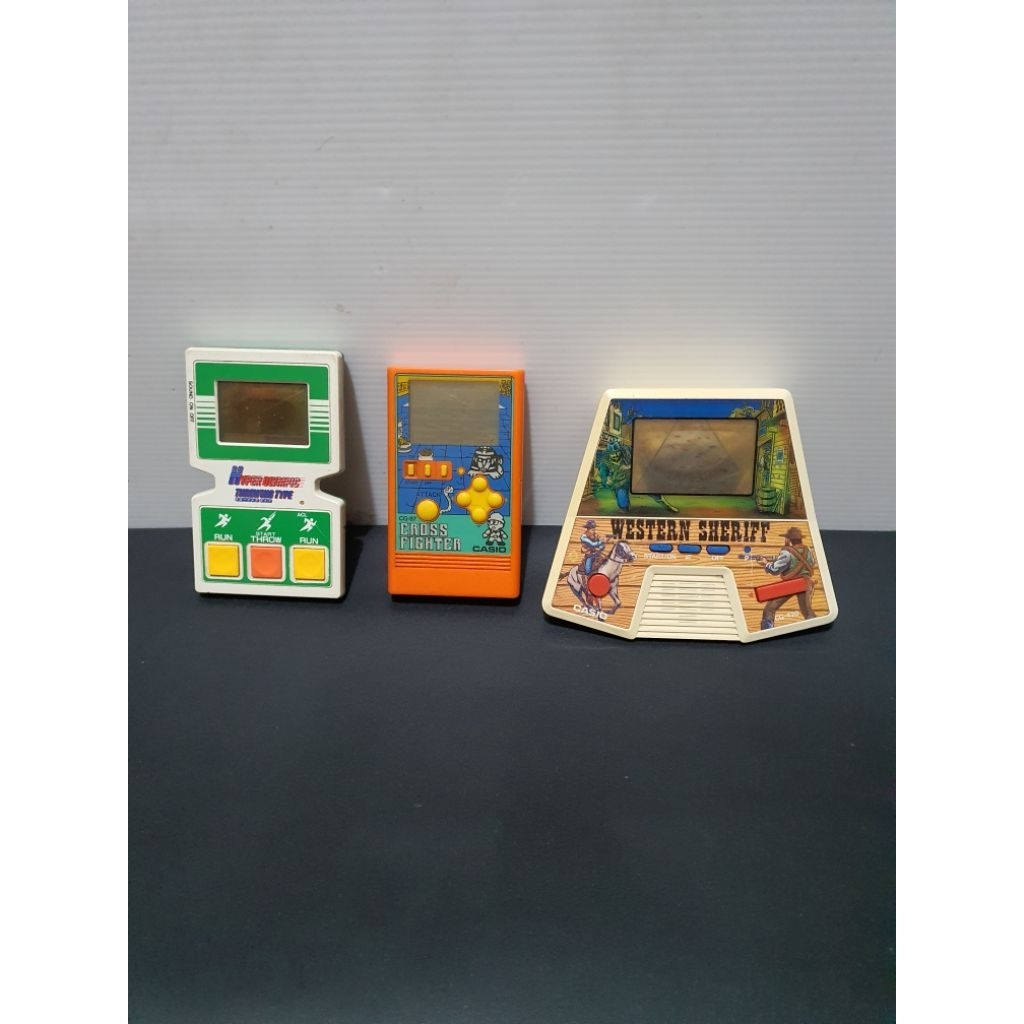 game jadul casio dan bandai untested/harga untuk semua
