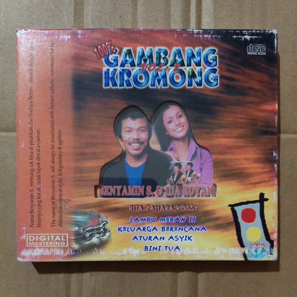 CD GAMBANG KROMONG VOL 2