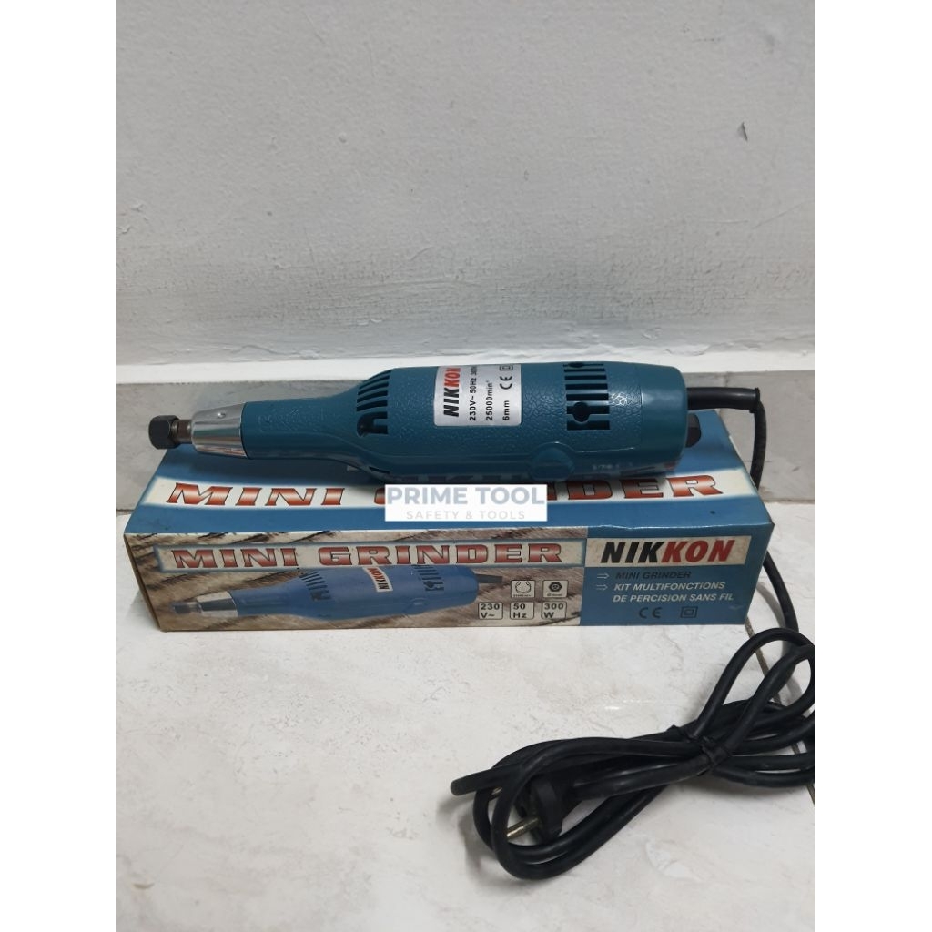 NIKKON Mini Grinder 6mm Mesin Bor Tuner Mini Engraver Ukiran Batu