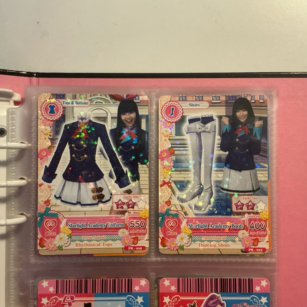 kartu aikatsu starlight academy set