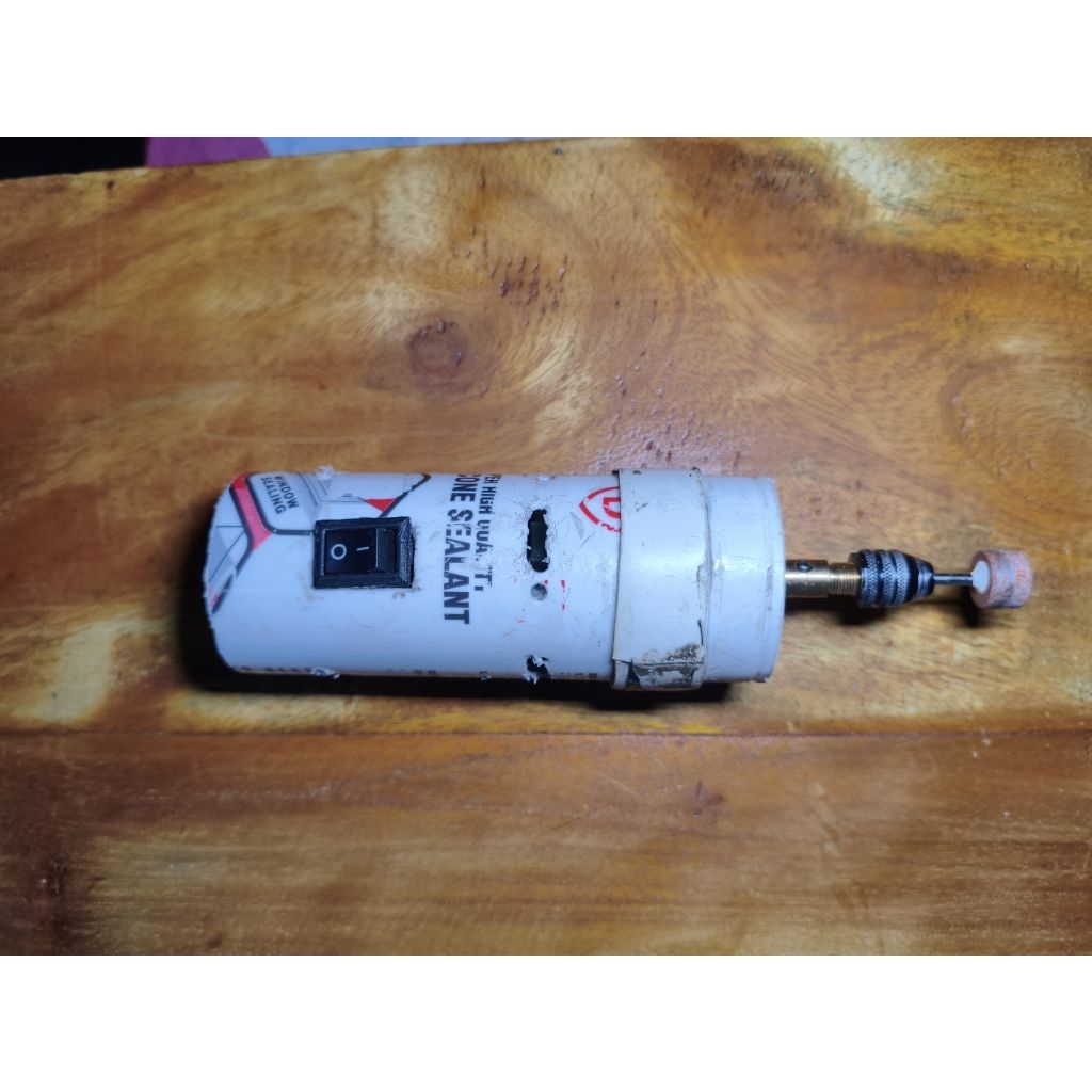 Bor Mini 12Volt torsi besar dan sangat tangguh, Pakai dinamo RS775, pembelian sudah termasuk adaptor