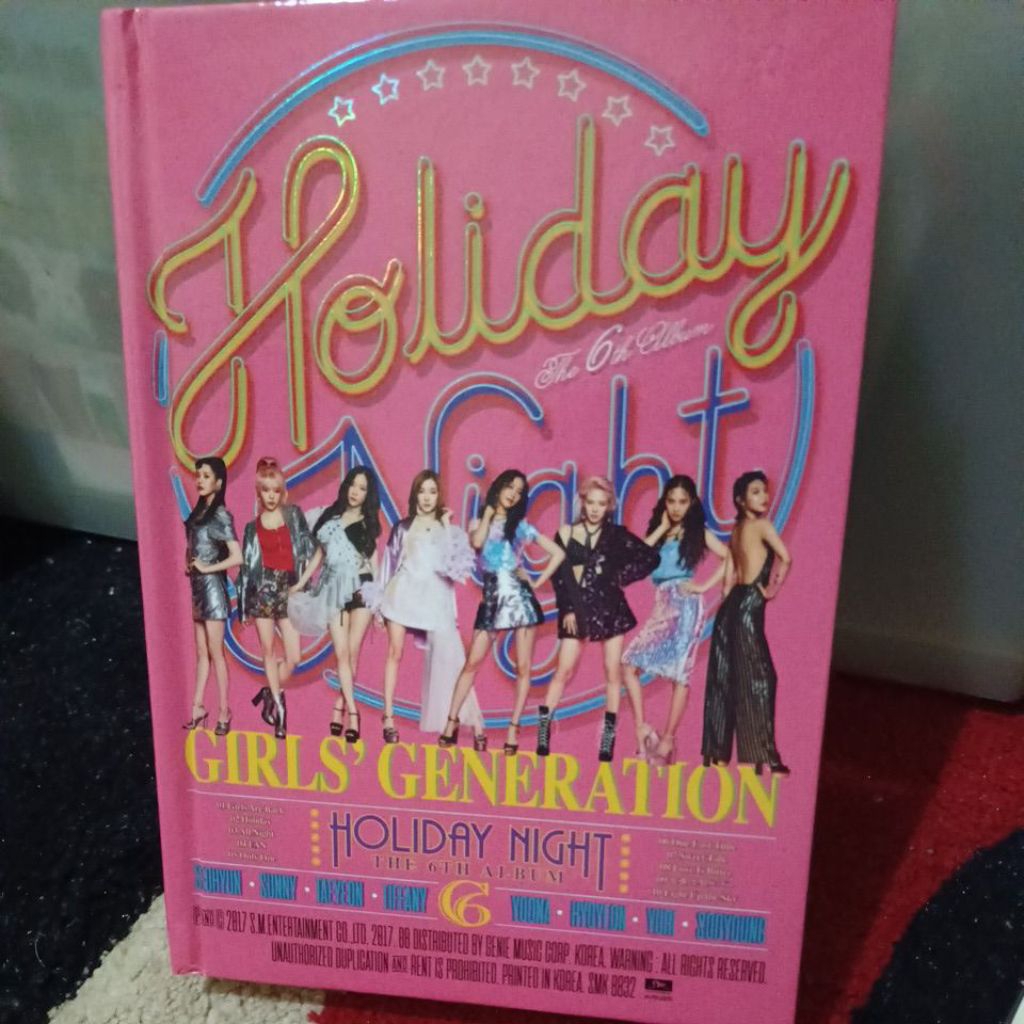 GIRLS' GENERATION SNSD THE 6TH ALBUM HOLIDAY