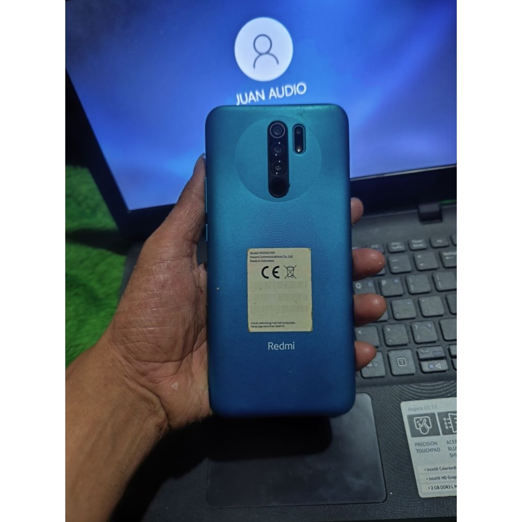 Redmi 9 minus matot