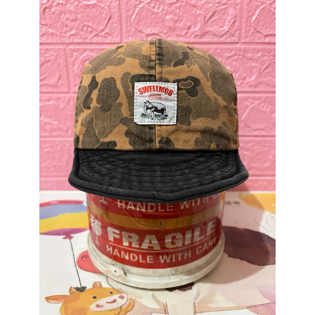Topi visor lemes visor pendek second/bekas