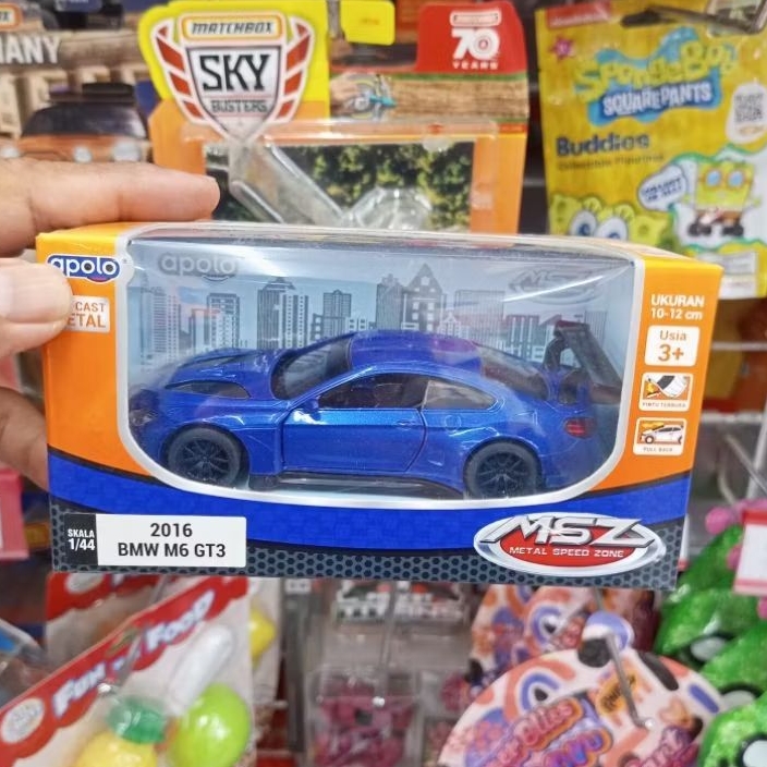 DIECAST APOLO SKALA 1:44 BMW M6 GT3 MSZ