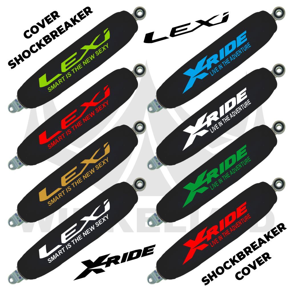 SARUNG SHOCKBREAKER LEXI XRIDE YAMAHA COVER PENUTUP PELINDUNG SHOCKBREAKER YAMAHA LEXI XRIDE