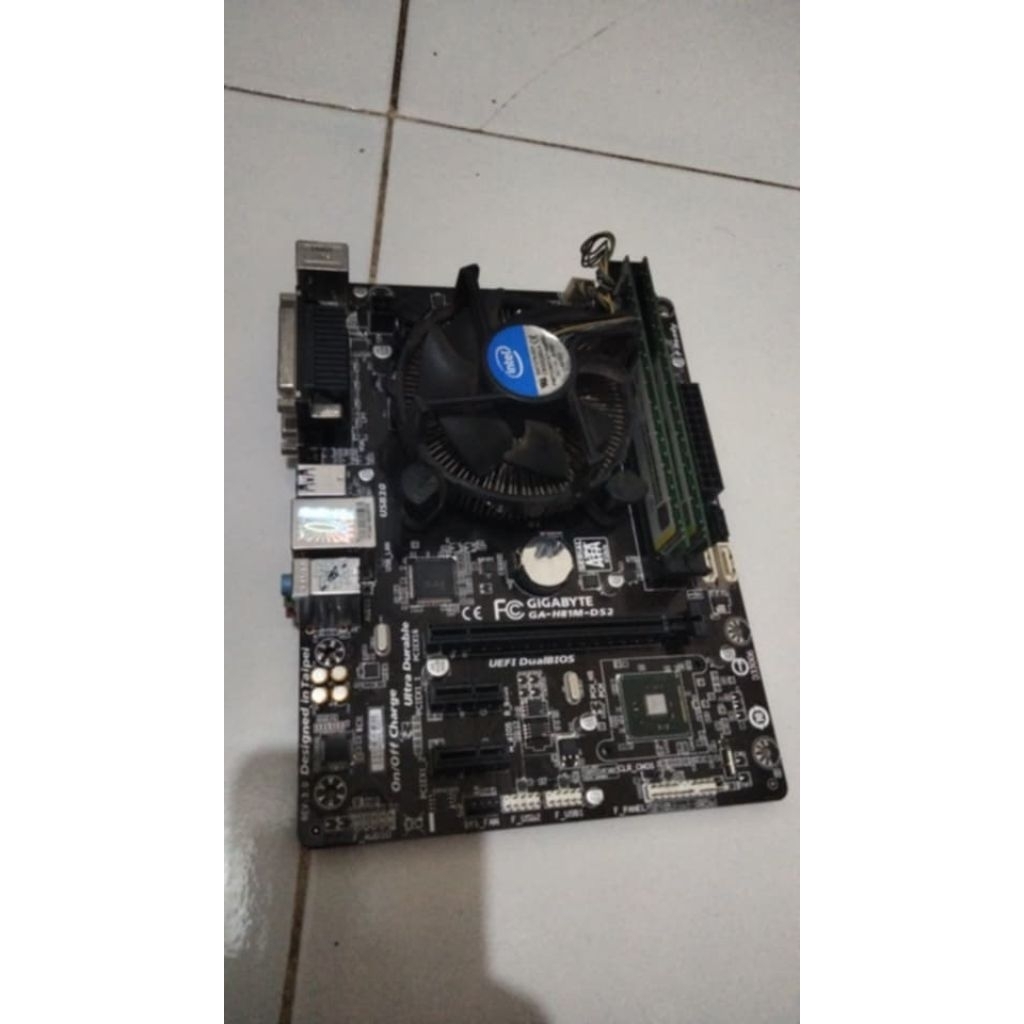 menboard H81 Gigabyte i5 4670s