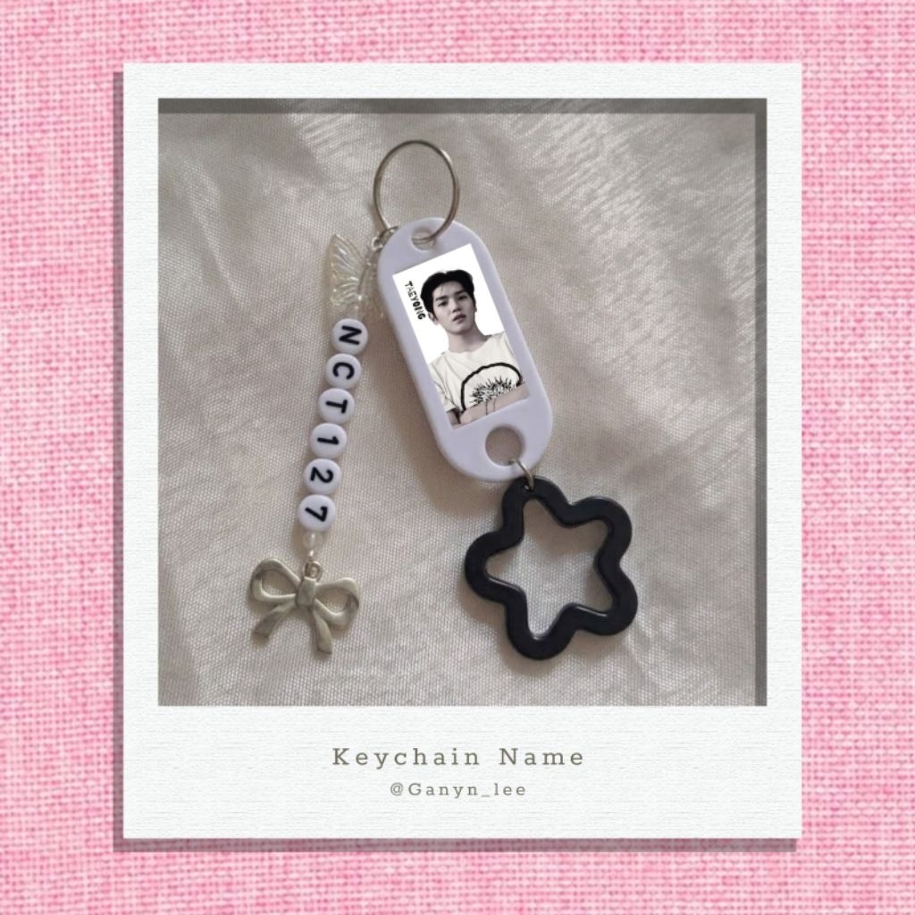 Keychain NCT 127 | Gantungan Kunci 127 | Keychain nama |  Johnny | Ganci Kpop | Ganci NCT 127 | Gant