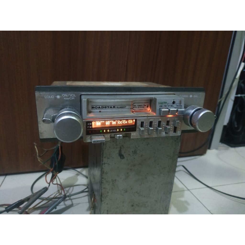 tape mobil head unit classic roadstar japan