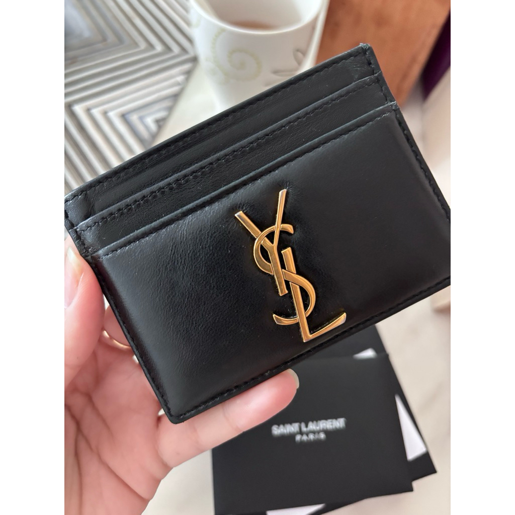 Card holder YSL