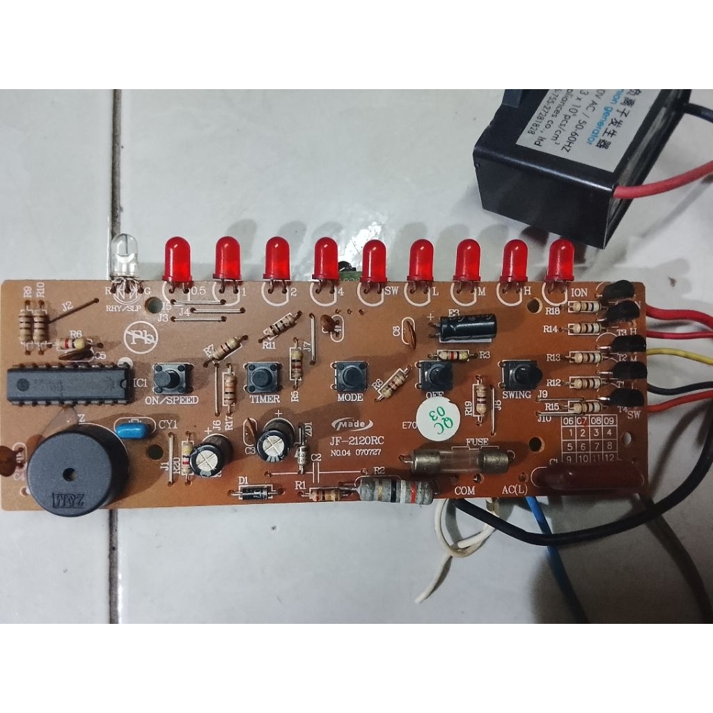 Modul kipas Maspion JF 2120 RC