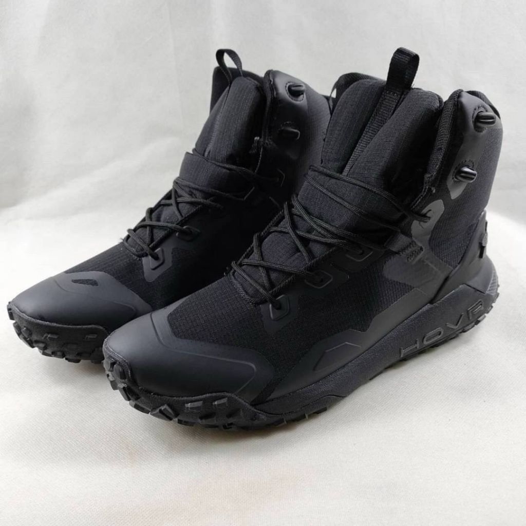 Sepatu Hiking Boost Under Armor Hovr Dawn Waterproof " Black "