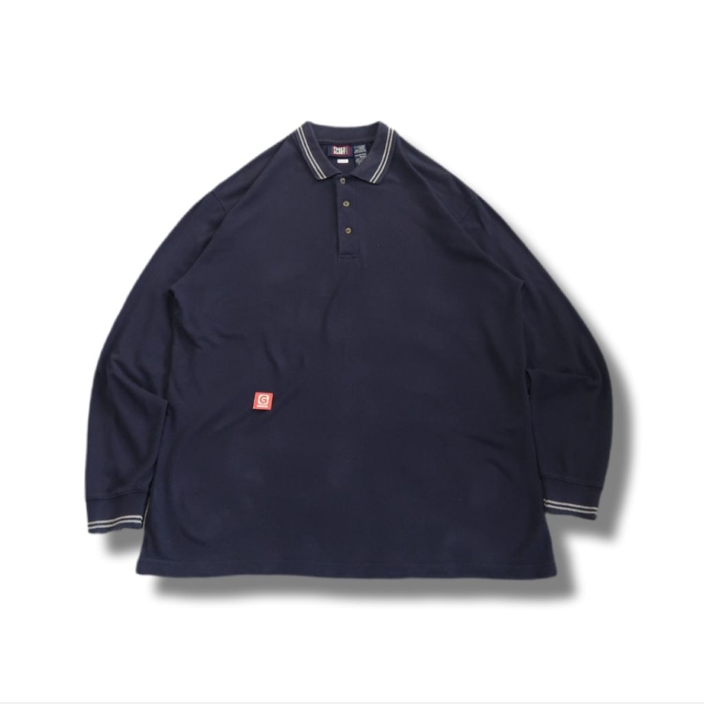 Faded Glory Basic Longsleeve Polo Shirt