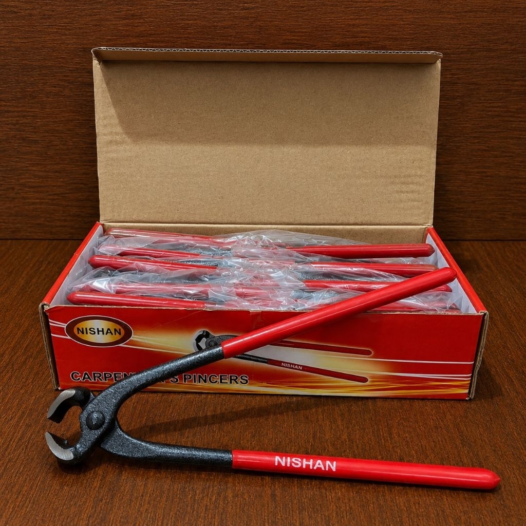 gegep Nishan 9 inch / kakatua pencabut paku / Carpenter Pincers Besi Baja Kuat Anti Karat /ukuran 9 