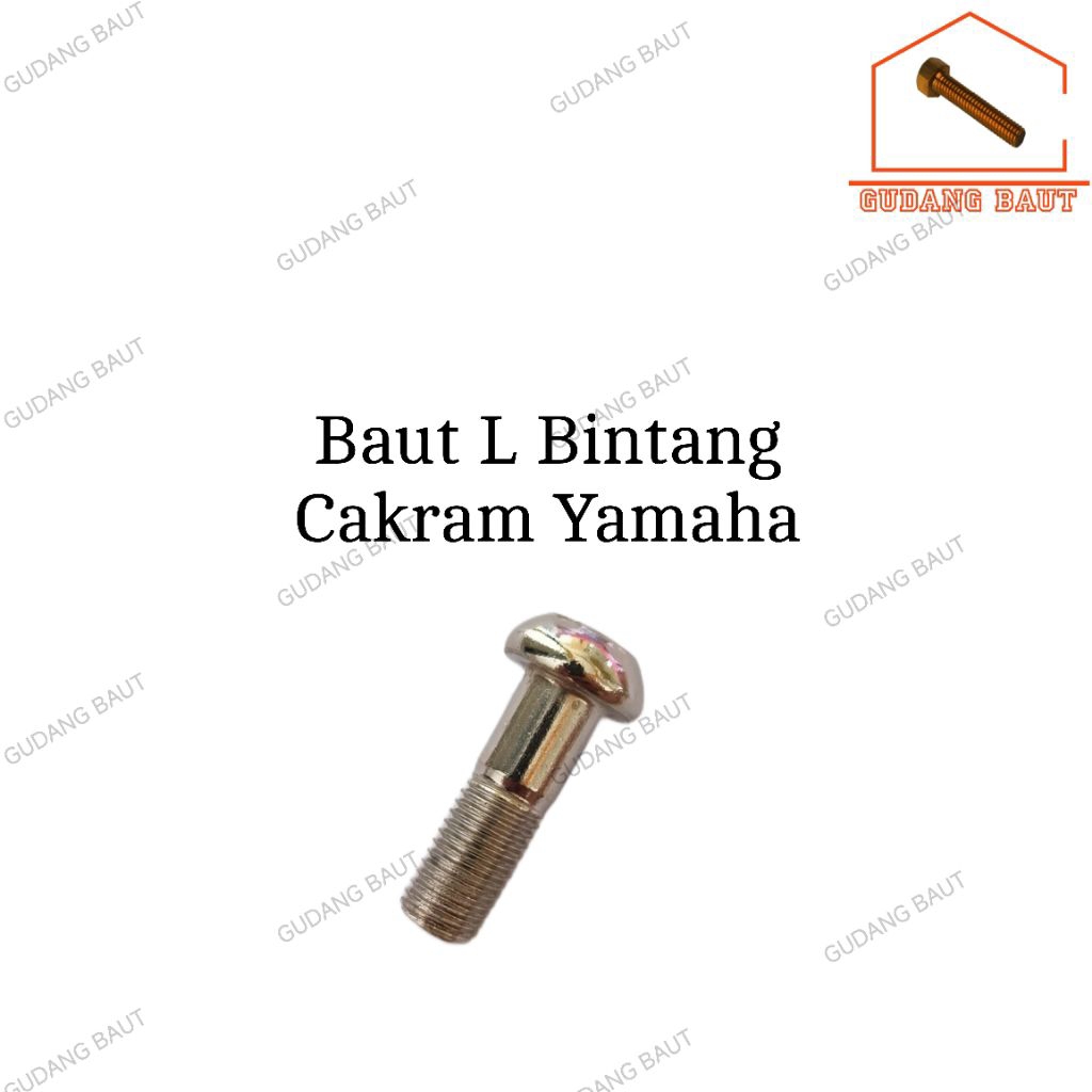 Baut L Bintang Kaliper Yamaha M10 x 20