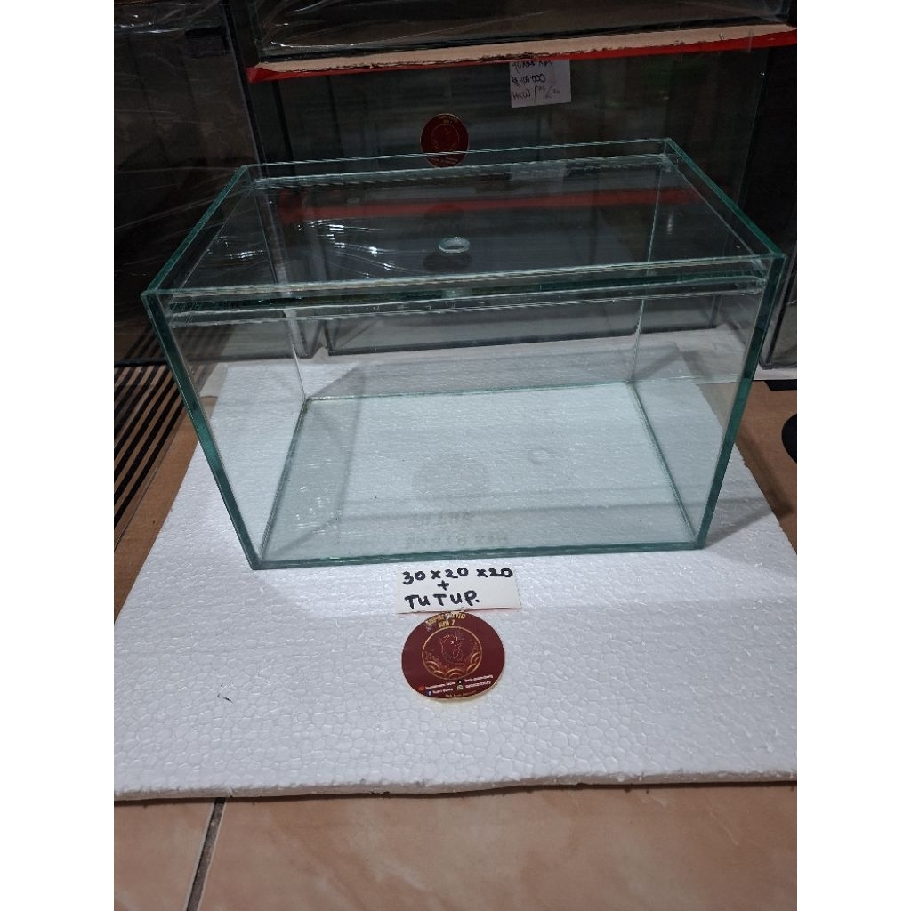 Aquarium 30x20x20 + tutup