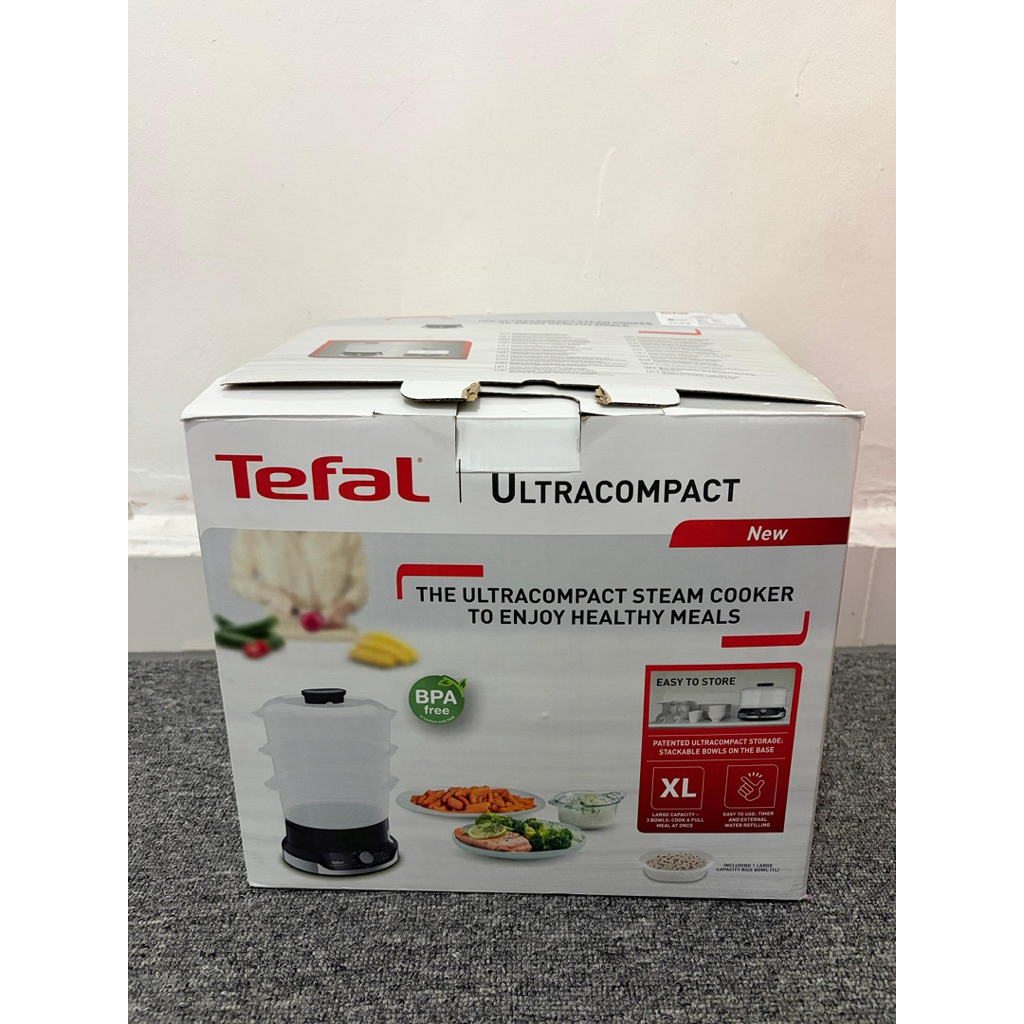 Tefal Food Steamer Ultra Compact VC204810 NEW