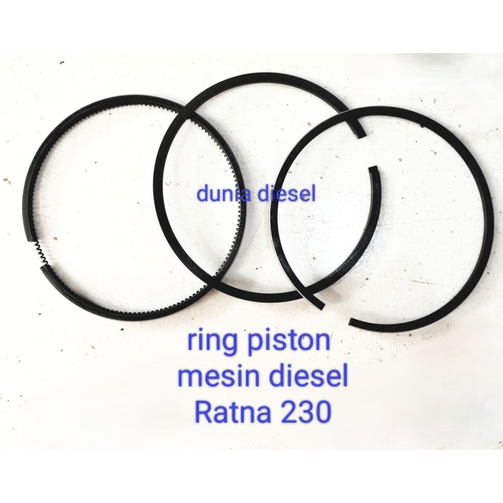 ring piston Ratna R230 mesin diesel ratna r230
