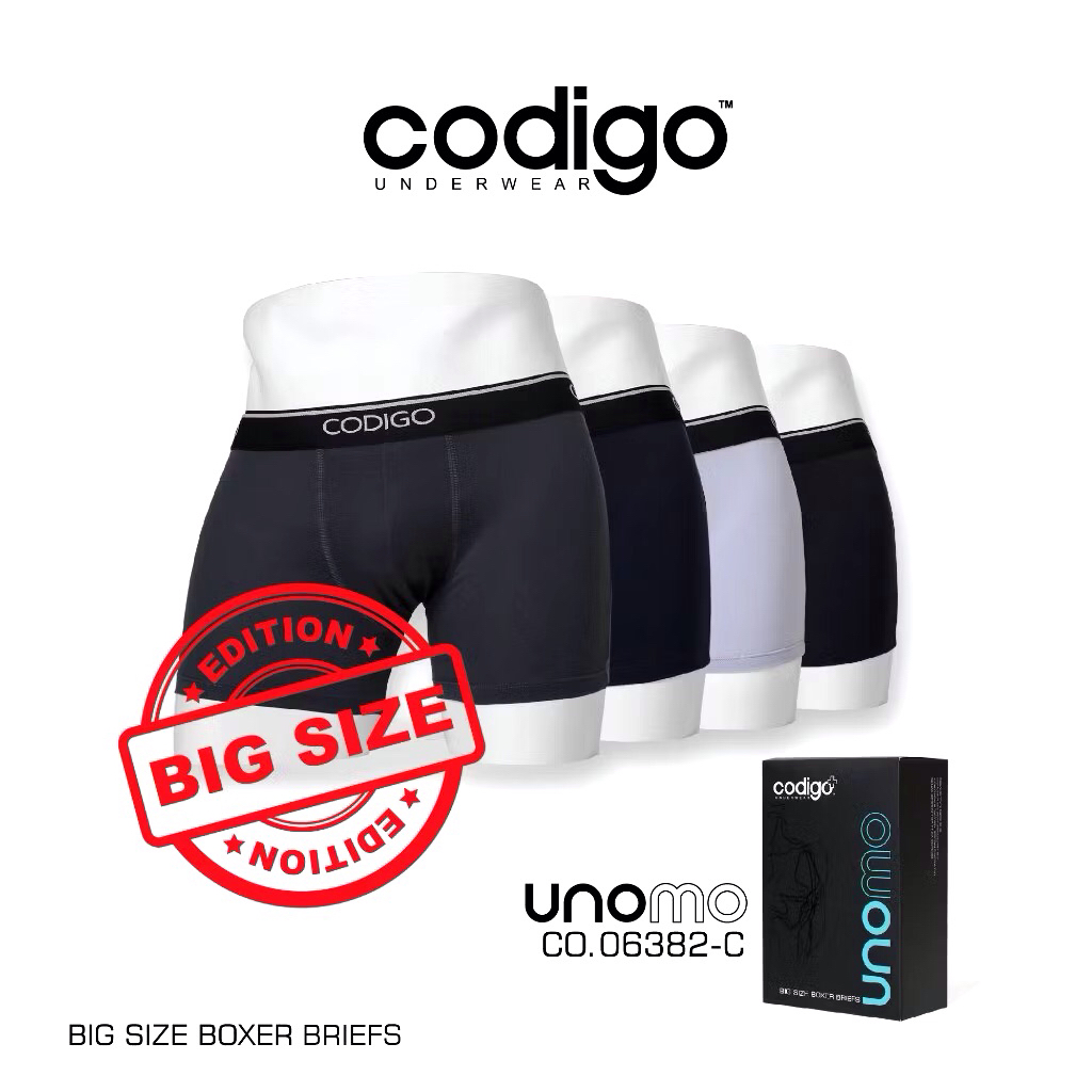 [NN]{123} CD CODIGO BOXER JUMBO UNOMO ISI 3 { M,L,XL }