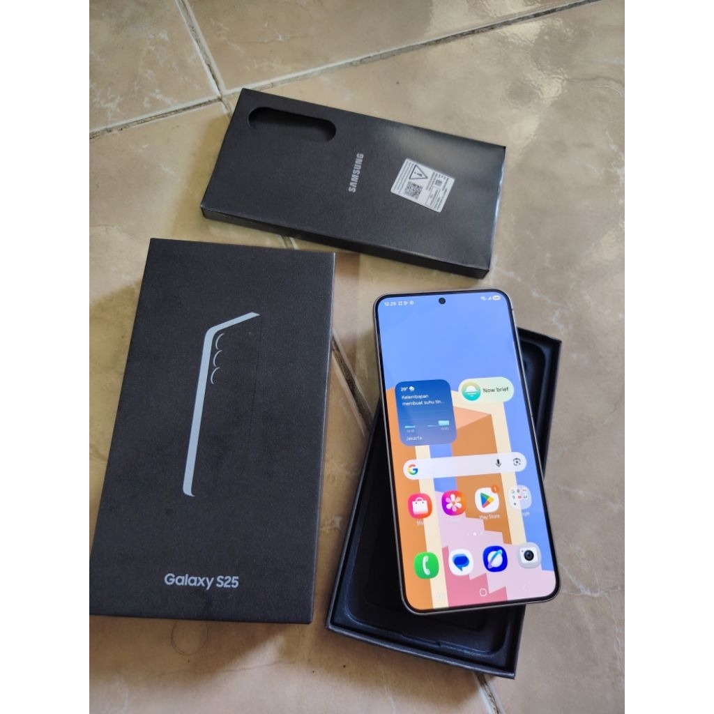 Samsung S25 5G 12/256 mulus istimewa