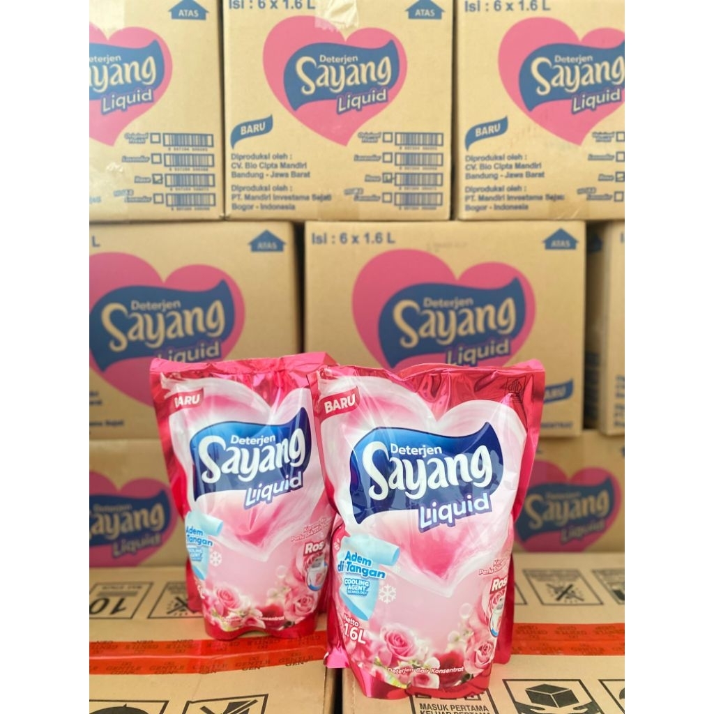 Detergen Sayang Liquid 1,6L