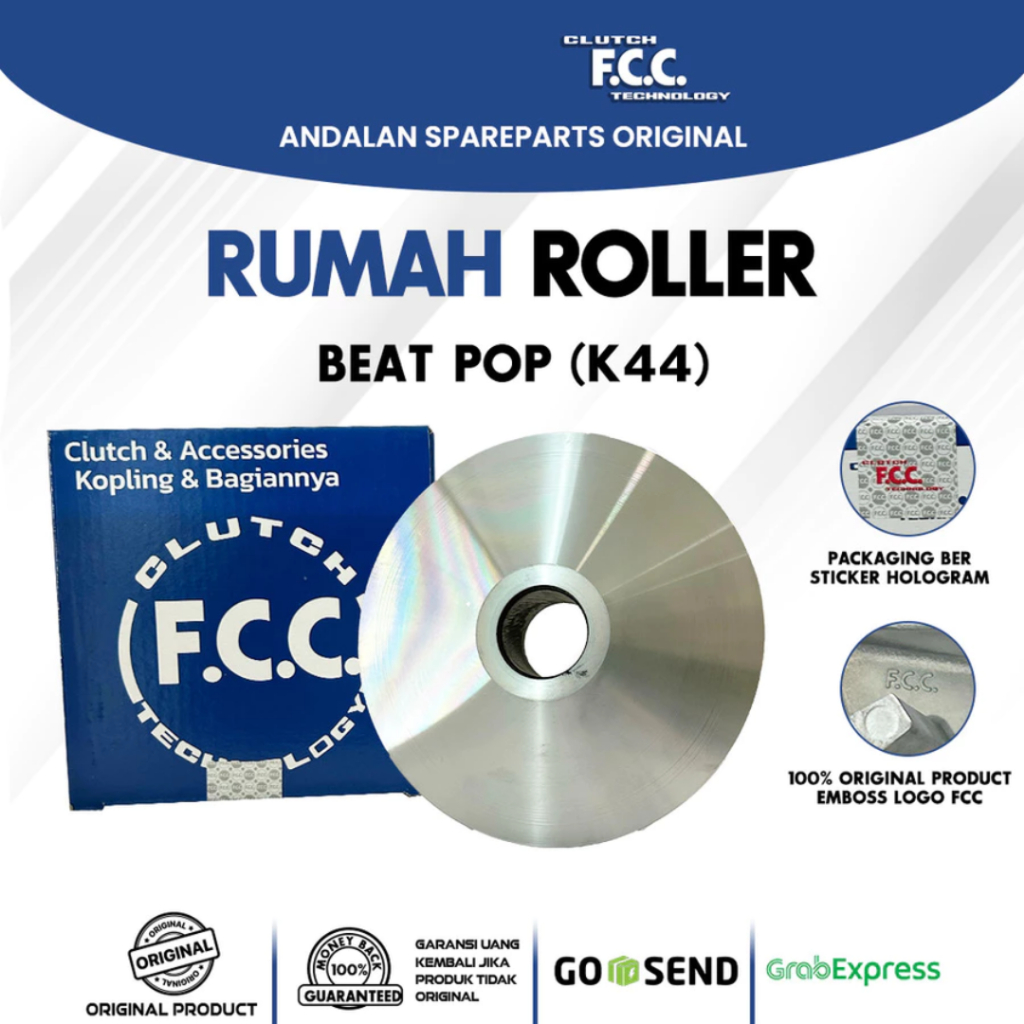 Rumah Roller FCC Beat Pop Scoopy ESP Vario 110FI K44 Pulley Rumah Roller Only Original FCC