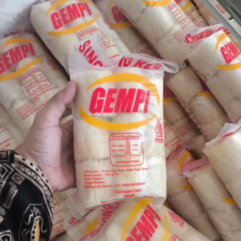 Singkong Keju Gempi Asli Salatiga Frozen