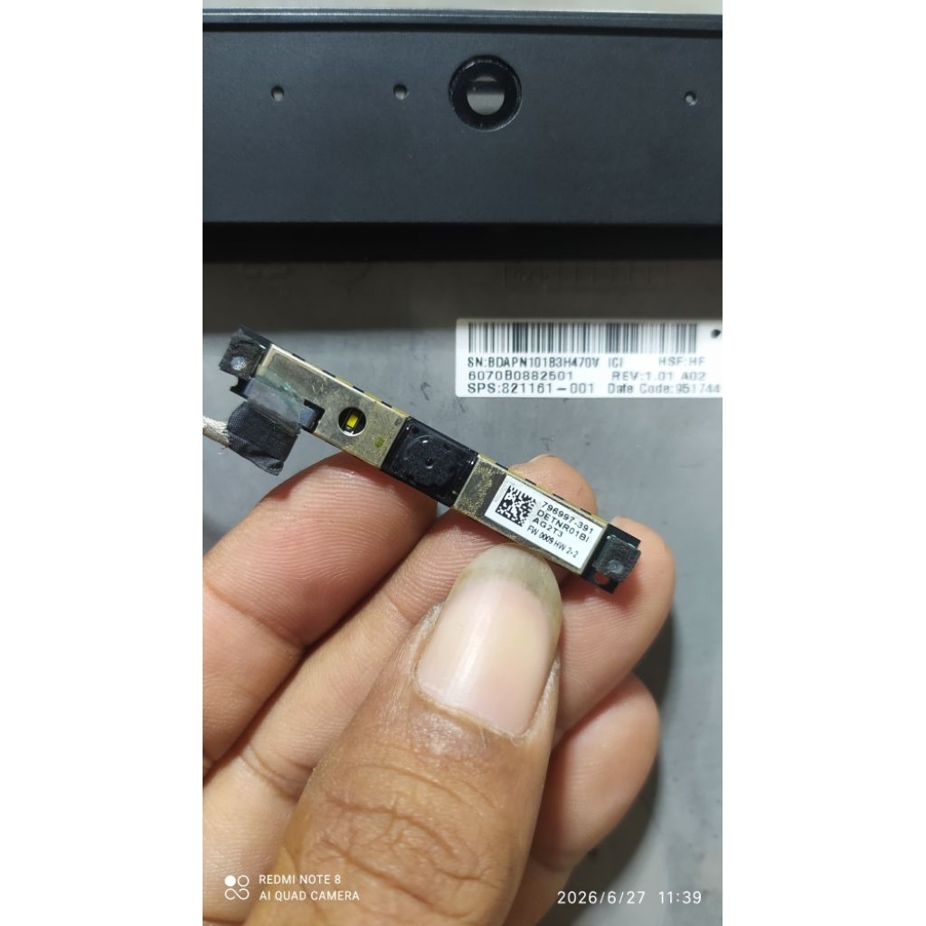 Modul Kamera Camera HP EliteBook 840 G3 Second bekas copotan original