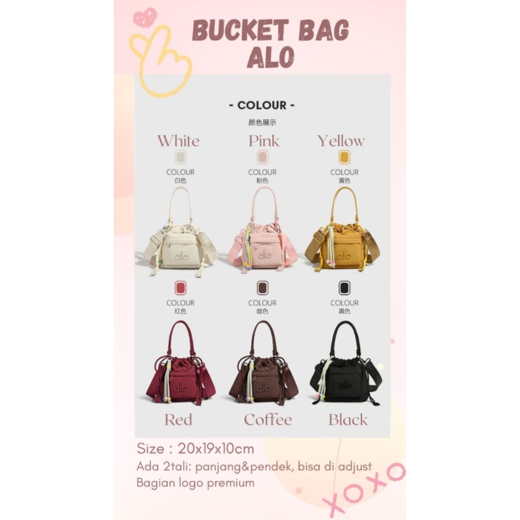 BUCKET BAG ALO/TAS ALO/TAS SERUT MINI